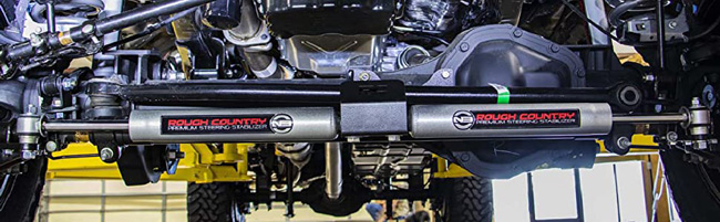 Rough Country Steering Stabilizer is Easy to Install