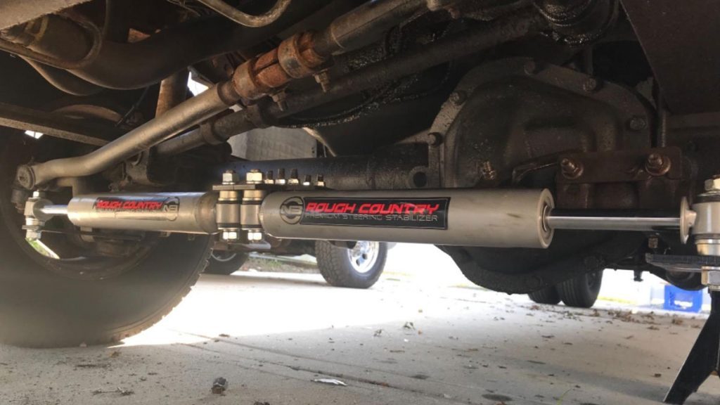 how to test a steering stabilizer