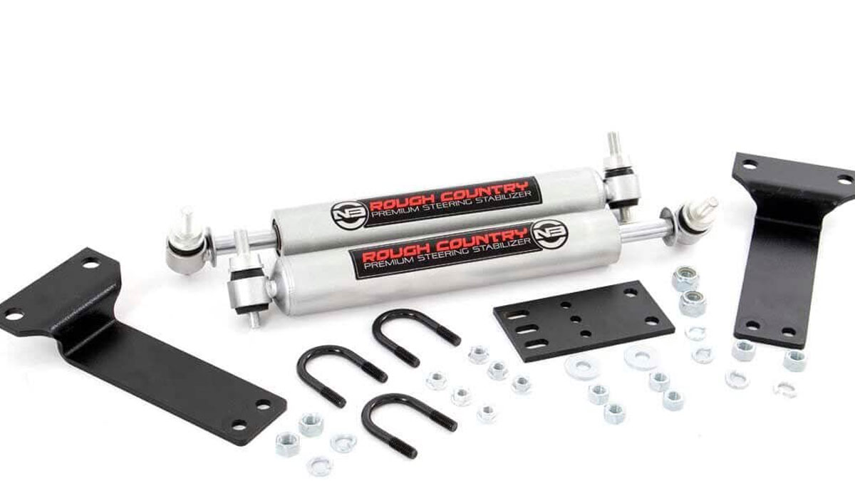 what to check of new steering stabilizer