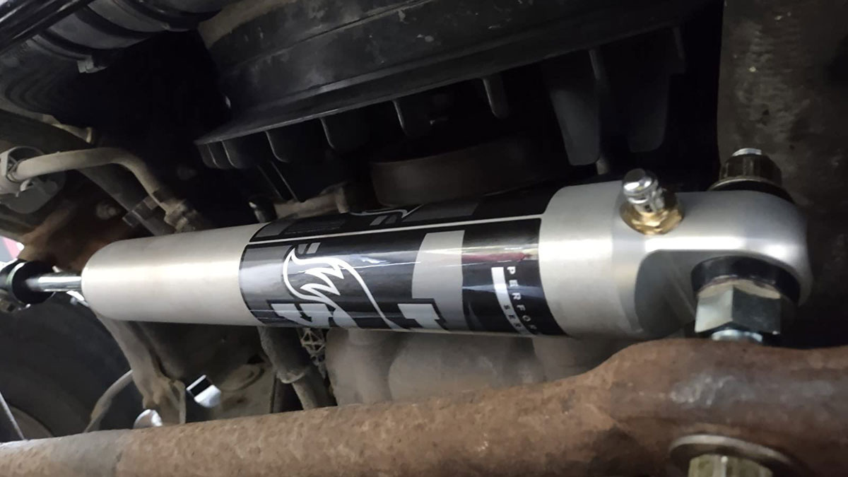 where to mount steering stabilizer